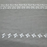 Embroidery Lace Cotton-Poly Fabric, 9 Colors, Different Patterns - By the Yard