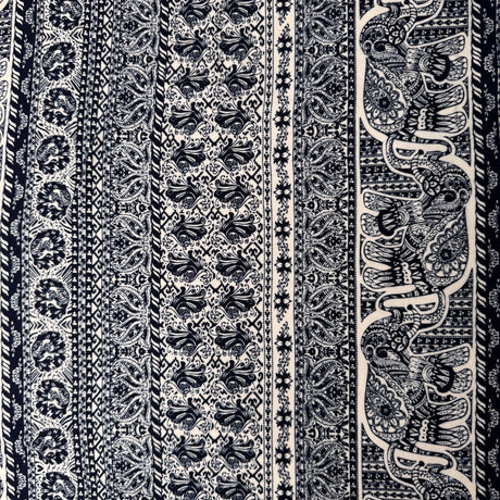 Jersey Knit Fabric, Bohemian Ethnic-Inspired Pattern(4 Types) - By the Yard