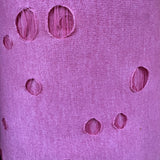Jersey Knit Fabric, Laser-Cut Oval Cutout, Soft Modern Feminine(7 Types) - By the Yard