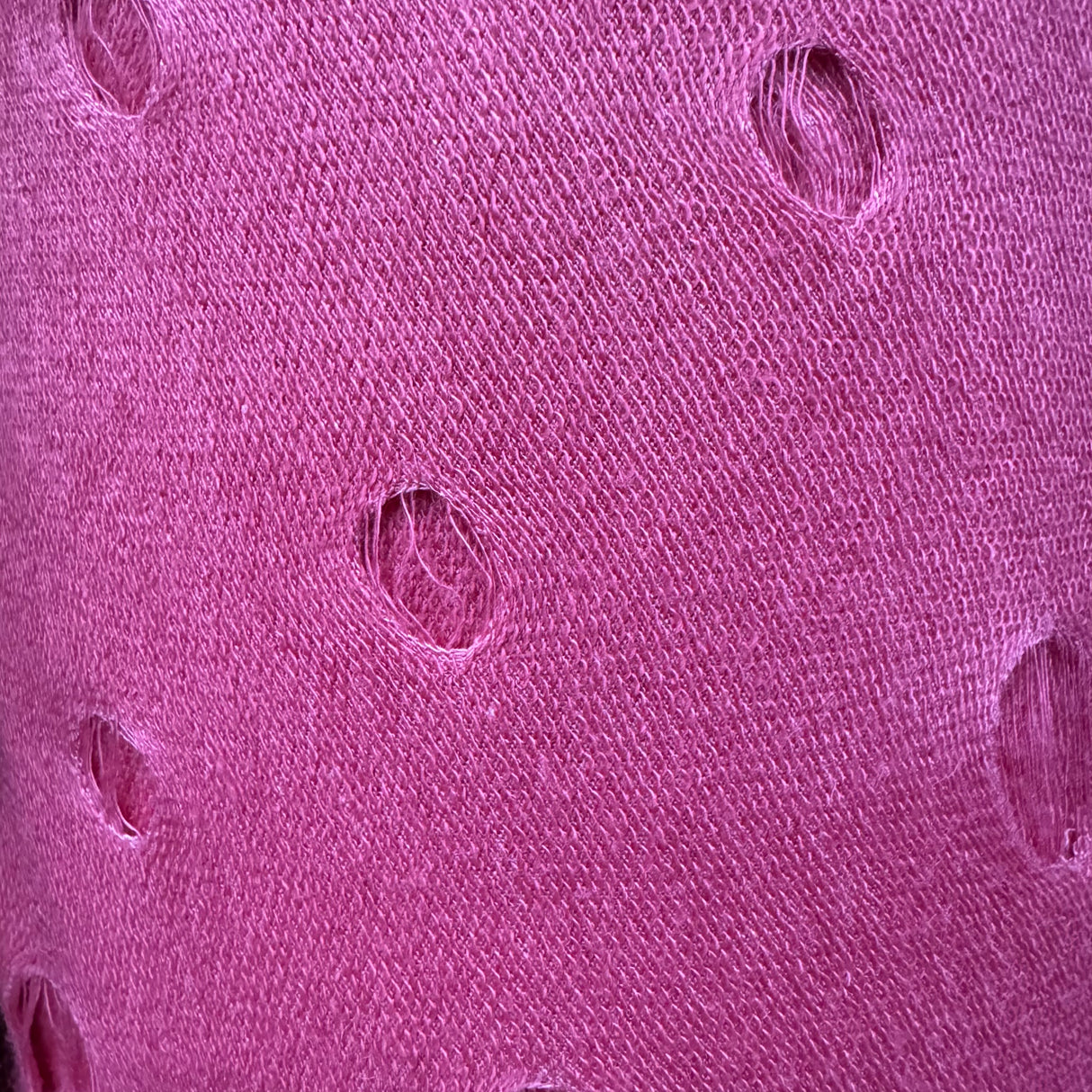 Jersey Knit Fabric, Laser-Cut Oval Cutout, Soft Modern Feminine(7 Types) - By the Yard