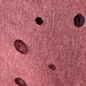 Jersey Knit Fabric, Laser-Cut Oval Cutout, Soft Modern Feminine(7 Types) - By the Yard