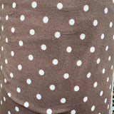Brown Polka Dot Jersey Knit Fabric – Large & Small Dot Patterns(2 Styles) - By the Yard (Copy)