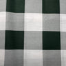 Cotton-Blend Fabric, Medium/Large Color-Block Check(3 Colors) - By the Yard
