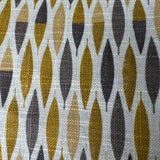 Upholstery Fabric, Retro Leaf Geometric, Teardrop Weave(4 Styles) - By the Yard