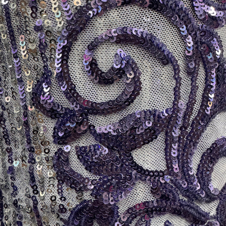 Glamorous Sequined Fabric with A Formalwear Aesthetic(12 Styles) - By the Yard