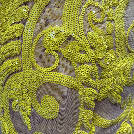 Glamorous Sequined Fabric with A Formalwear Aesthetic(12 Styles) - By the Yard