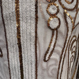 Sequin Mesh Fabric, Glamorous Sequined with A Formalwear Aesthetic(12 Styles) - By the Yard