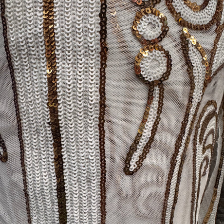 Glamorous Sequined Fabric with A Formalwear Aesthetic(12 Styles) - By the Yard