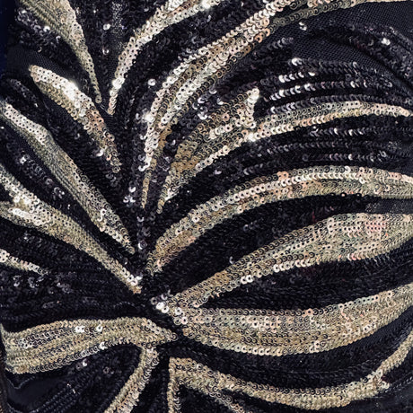 Glamorous Sequined Fabric with A Formalwear Aesthetic(12 Styles) - By the Yard