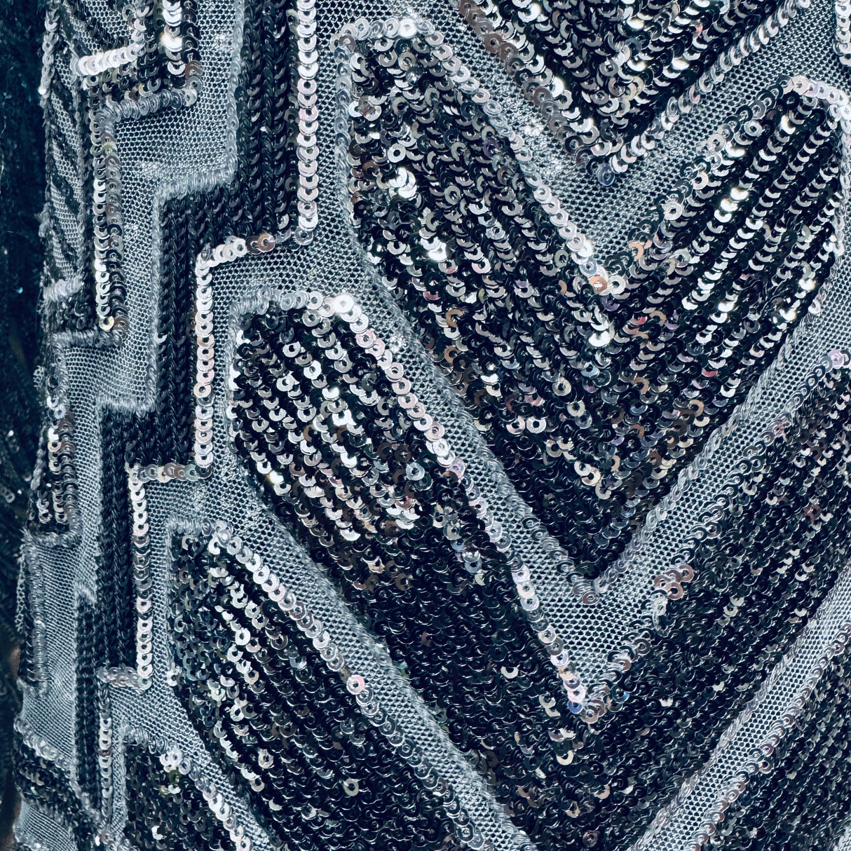 Sequin Mesh Fabric, Glamorous Sequined with A Formalwear Aesthetic(14 Styles) - By the Yard