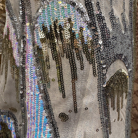 Glamorous Sequined Fabric with A Formalwear Aesthetic(14 Styles) - By the Yard