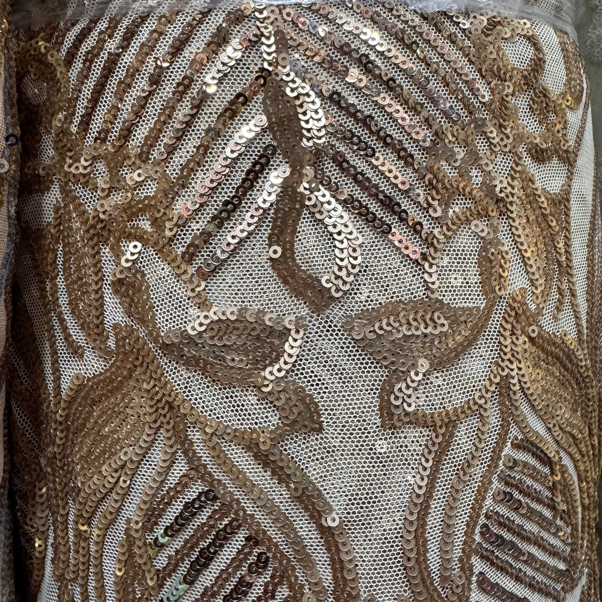 Sequin Mesh Fabric, Glamorous Sequined with A Formalwear Aesthetic(14 Styles) - By the Yard
