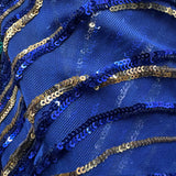 Sequin Mesh Fabric, Glamorous Sequined with A Formalwear Aesthetic(14 Styles) - By the Yard