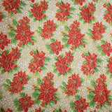 Christmas Print Fabric(3Type) – Cotton Blend, Festive Holiday Design By the Yard