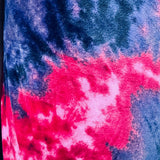 Jersey Knit, Tie-Dye Fleece Back(2 Styles) - By the Yard