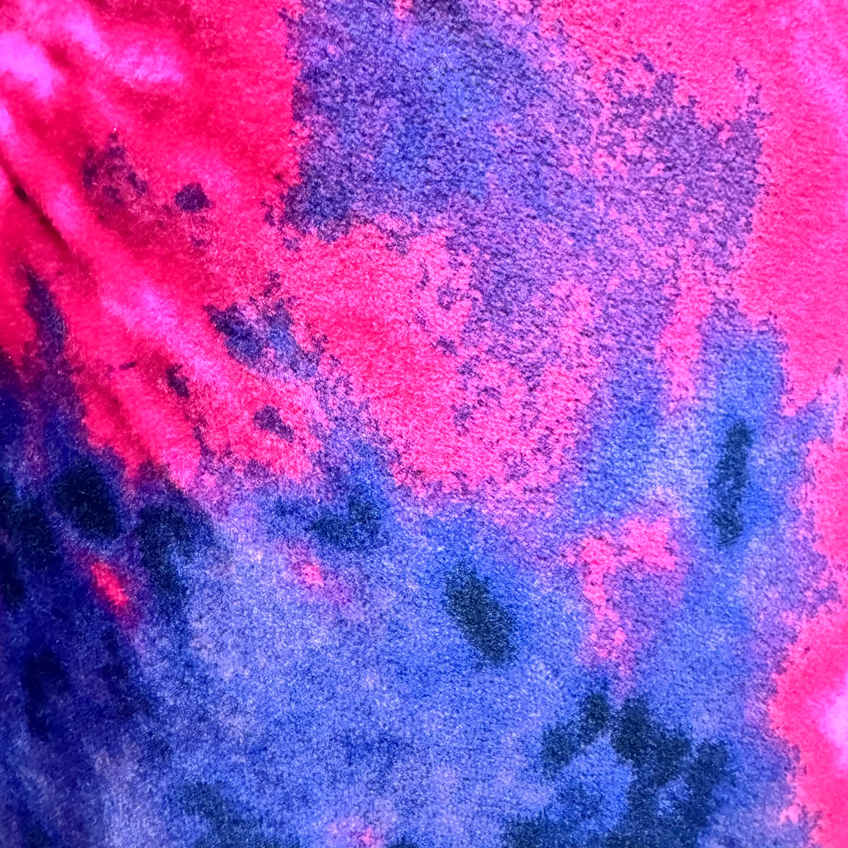Fleece Fabric, Tie-Dye Print(3 Styles) – By the Yard