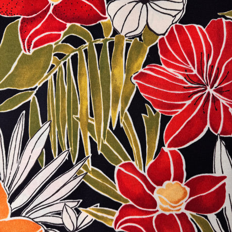 Modern Outdoor Upholstery Fabric, Botanical Leaf & Fruit(5 Styles) - By the Yard