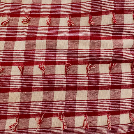 Upholstery Fabric, Traditional Cottage, Small-Scale Plaid, Tufted (6 Colorways) - By the Yard