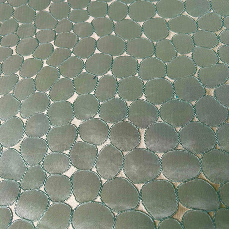 Woven Jacquard Upholstery Fabric, Geometric Dot Mosaic Pattern (5 Styles) - By the Yard