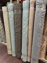 Upholstery Fabric, Woven Jacquard, Geometric Dot Mosaic Pattern (5 Styles) - By the Yard