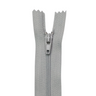 Plastic Normal Zippers: 18", Closed-End, All-Purpose, GRAY Shade