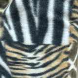 Fleece Fabric, Zebra Print(2 Styles)  - By the Yard