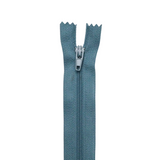 Plastic Normal Zippers: 18", Closed-End, All-Purpose, GRAY Shade