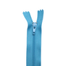Plastic Normal Zippers: 24", Closed-End, All-Purpose, BLUE Shade