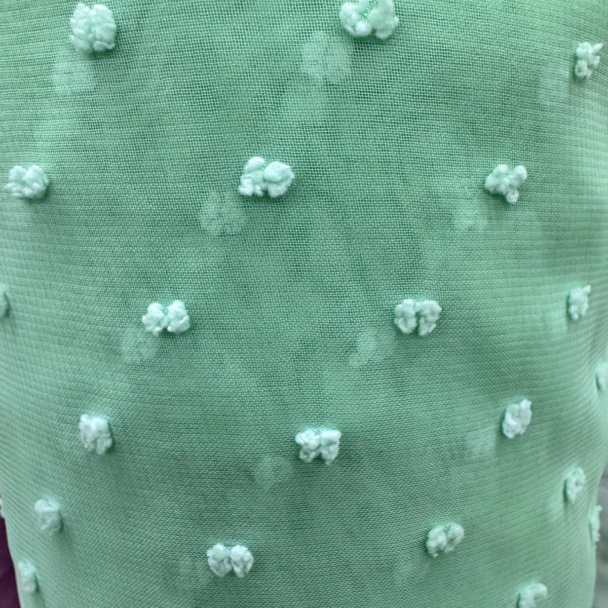 Textured Chenille Dot & Novelty Sheer Shiffon Fabric(7 Styles) - By the Yard