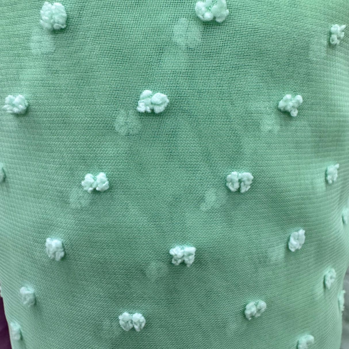 Textured Chenille Dot & Novelty Sheer Shiffon Fabric(7 Styles) - By the Yard