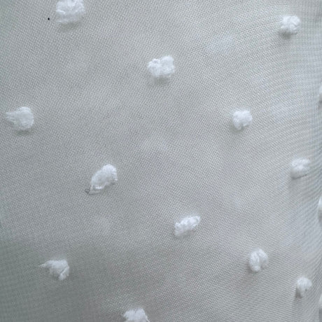 Textured Chenille Dot & Novelty Sheer Shiffon Fabric(7 Styles) - By the Yard