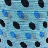 Textured Sheer Polka Dot Shiffon Fabric – Large, Medium & Small Dot Prints(7 Styles) - By the Yard