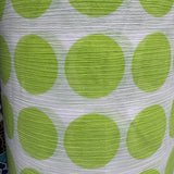 Textured Sheer Polka Dot Shiffon Fabric – Large, Medium & Small Dot Prints(7 Styles) - By the Yard