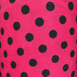 Textured Sheer Polka Dot Shiffon Fabric – Large, Medium & Small Dot Prints(7 Styles) - By the Yard