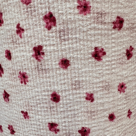 Textured Printed Novelty Shiffon Fabric – Floral, Diamond & Geometric Designs by the Yard(5 Styles) - By the Yard