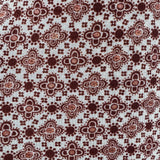 Textured Printed Novelty Shiffon Fabric – Floral, Diamond & Geometric Designs by the Yard(5 Styles) - By the Yard