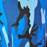 Novelty & Abstract Print Poly Fabric Collection – Camo, Chevron, Tribal, Baby Footprint & Geometric Designs - By the Yard