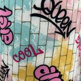 Double Brushed Jersey Knit Fabric(6 Styles with Graffiti Fashion) - By the Yard