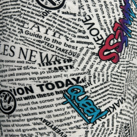 Double Brushed Jersey Knit Fabric(6 Styles with Graffiti Fashion) - By the Yard