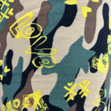 Double Brushed Jersey Knit Fabric(6 Styles with Graffiti Fashion) - By the Yard