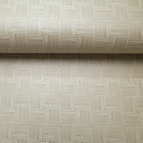 Vinyl Faux Leather Upholstery Fabric –  Modern Block, 7 Colors - By the Yard