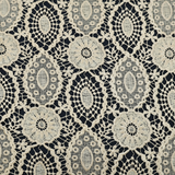 Embroidered Lace Fabric –  Light Yellow(#ELA03)/By the Yard