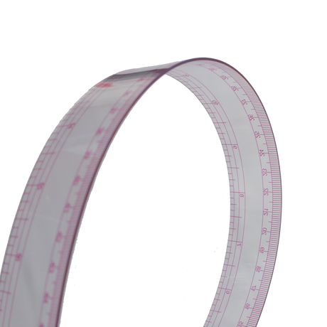 Plastic Rulers: 14 Curved Rulers, 1 Tringle Scale Ruler, 1 Pattern Ruler