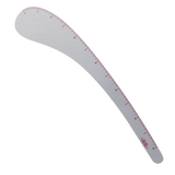 Plastic Rulers: 14 Curved Rulers, 1 Tringle Scale Ruler, 1 Pattern Ruler