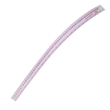 Plastic Rulers: 14 Curved Rulers, 1 Tringle Scale Ruler, 1 Pattern Ruler