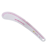 Plastic Rulers: 14 Curved Rulers, 1 Tringle Scale Ruler, 1 Pattern Ruler