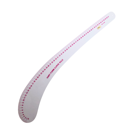 Plastic Rulers: 14 Curved Rulers, 1 Tringle Scale Ruler, 1 Pattern Ruler