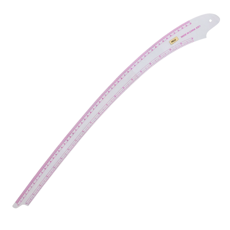 Plastic Rulers: 14 Curved Rulers, 1 Tringle Scale Ruler, 1 Pattern Ruler