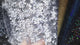 Allover Silver Sequin Lace Fabric(#SPI04)By Yard