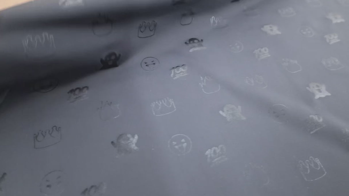 Halloween Icons 4-Way Stretch Spandex Fabric(#CCH01)By Yard
